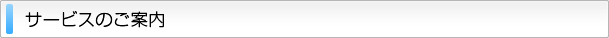 サービスのご案内